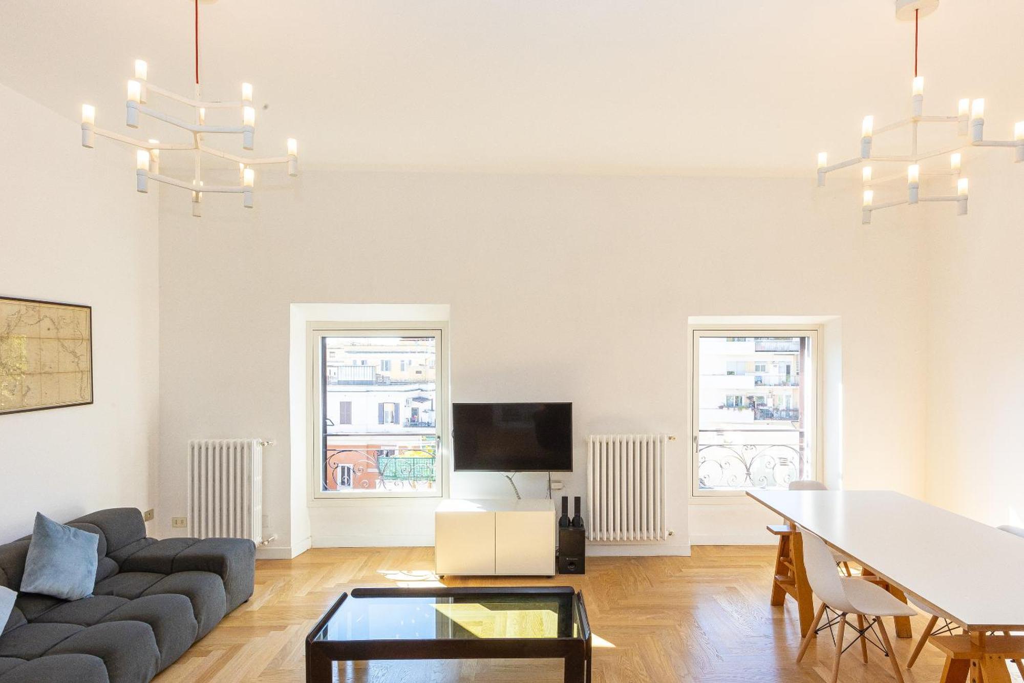 Giulio Cesare Penthouse Rental In Rome Roma Exterior foto