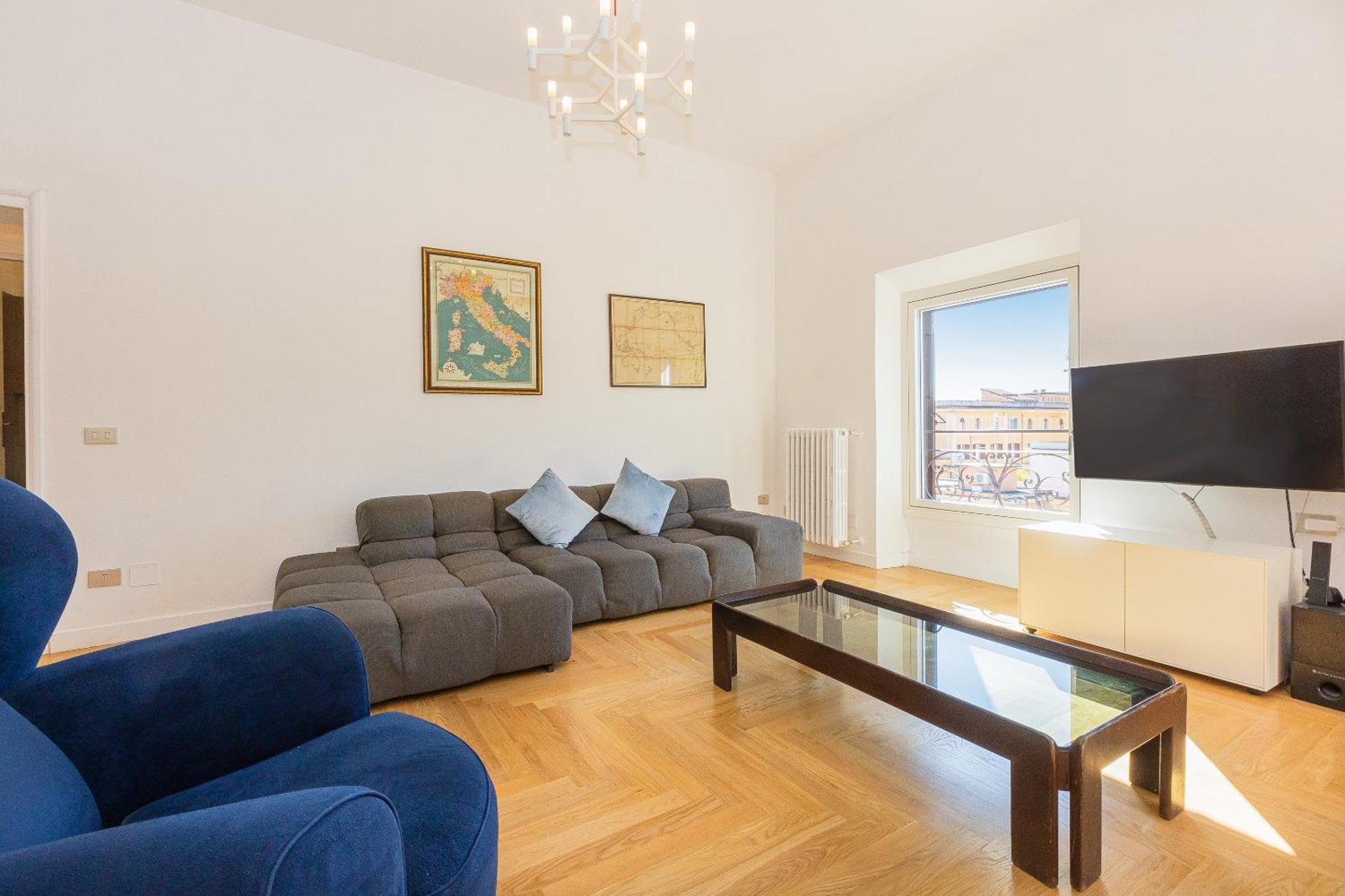 Giulio Cesare Penthouse Rental In Rome Roma Exterior foto
