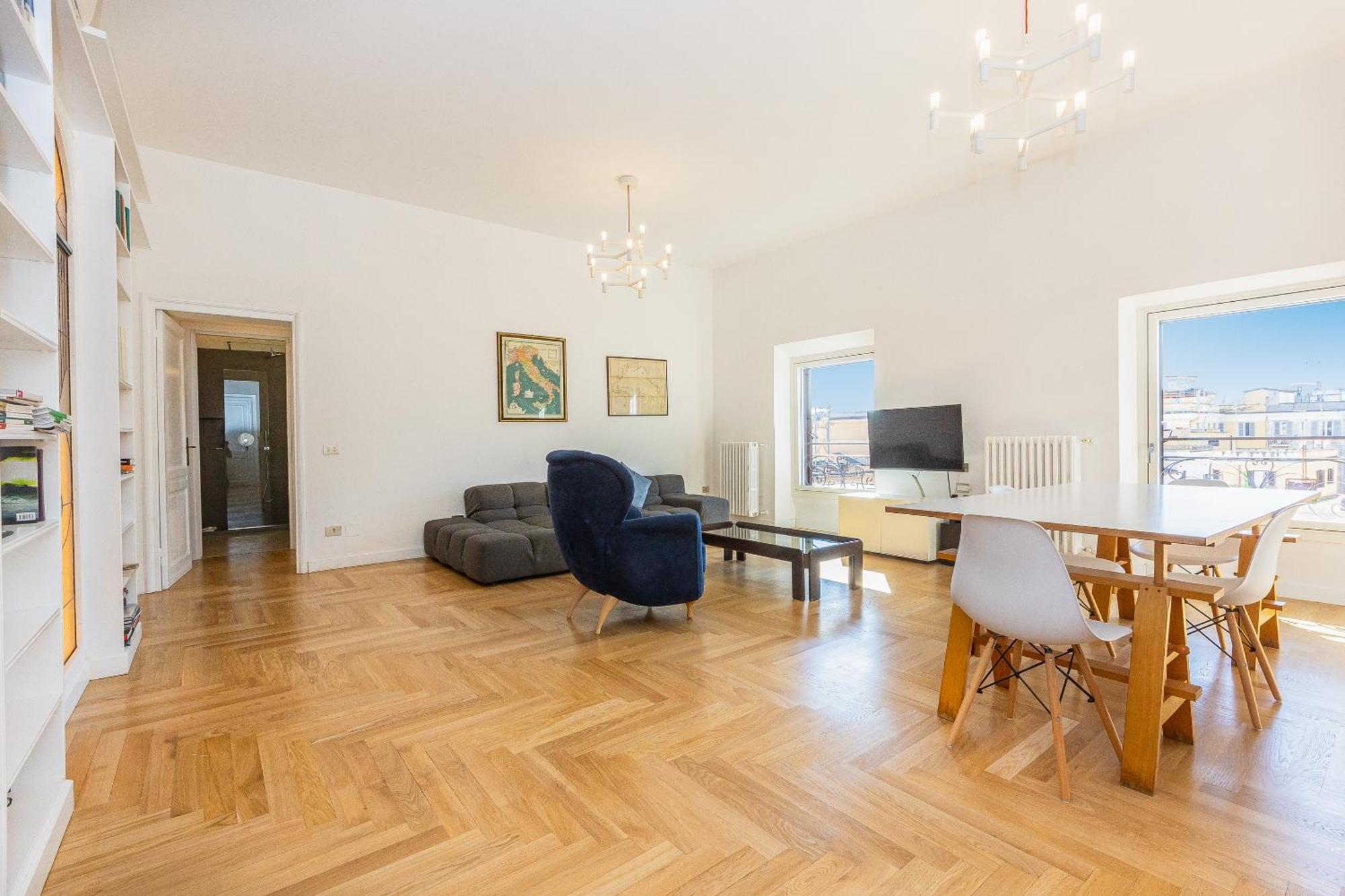 Giulio Cesare Penthouse Rental In Rome Roma Exterior foto